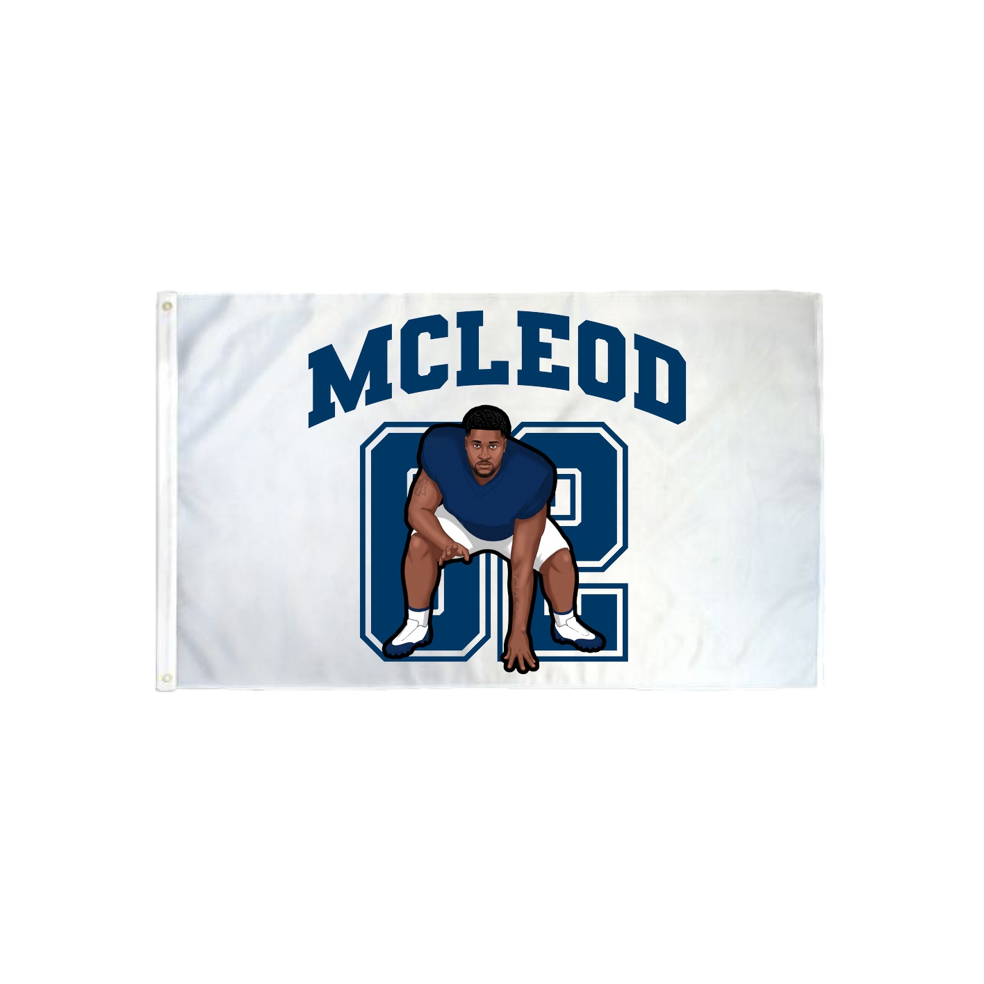 3x5 Flag — Number in Classic