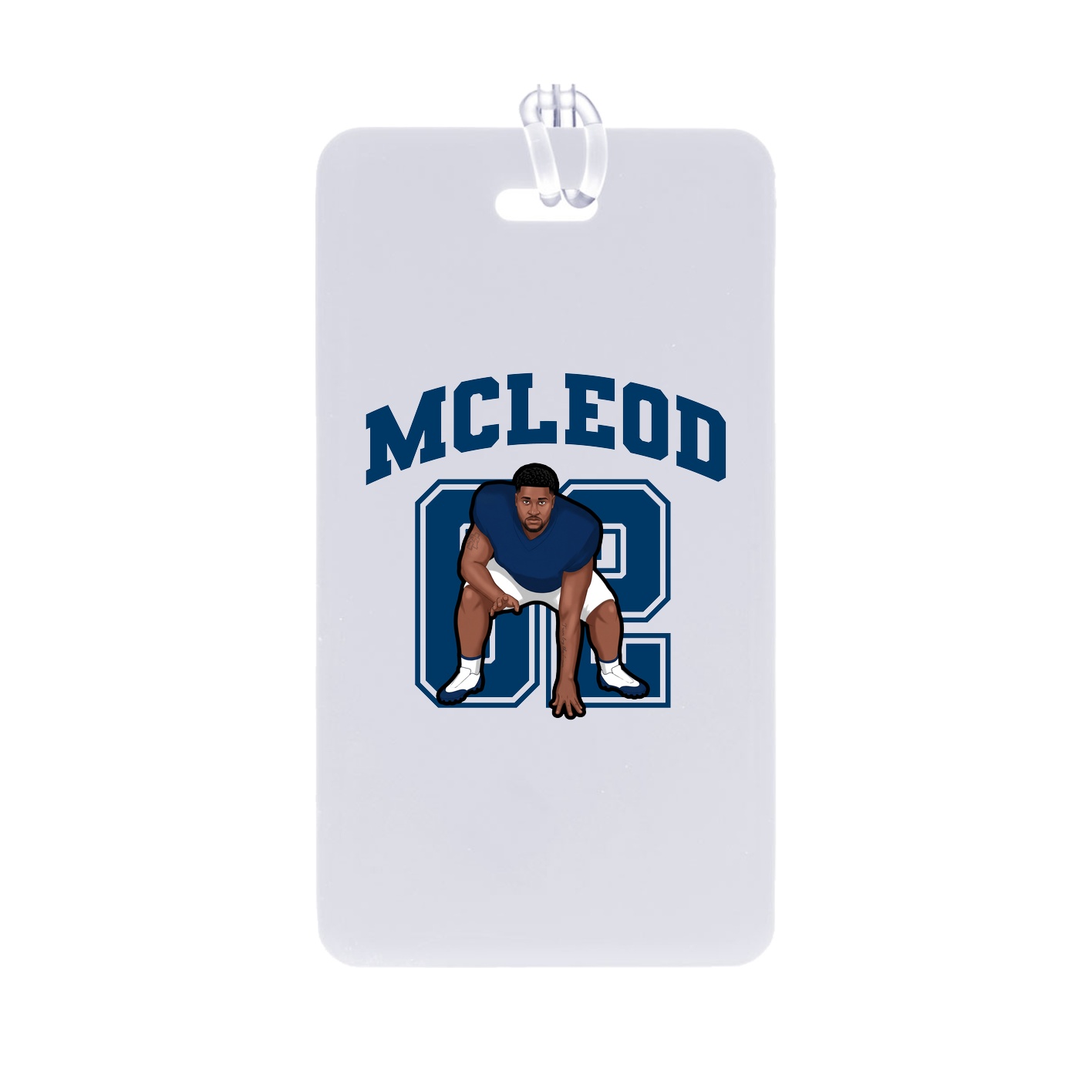 Bag Tag — Number in Classic