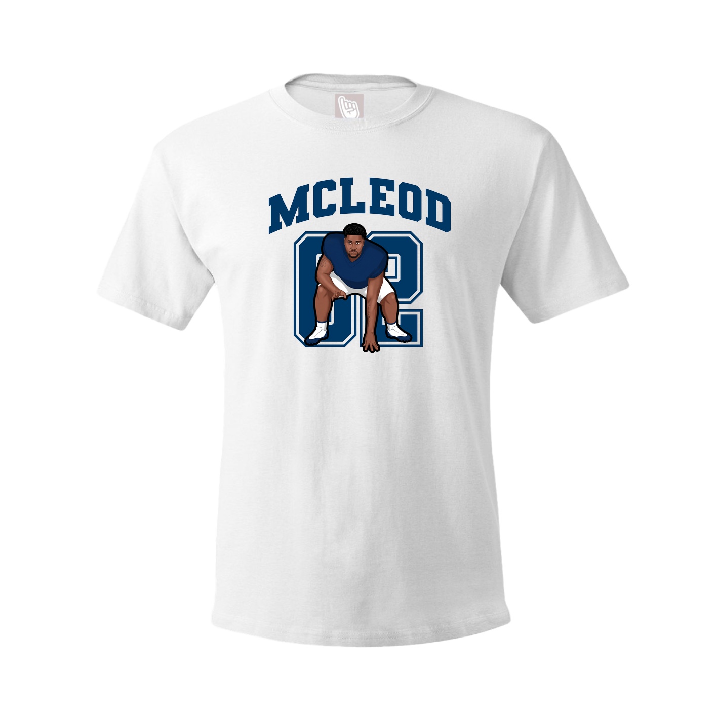 Tee — Number in White
