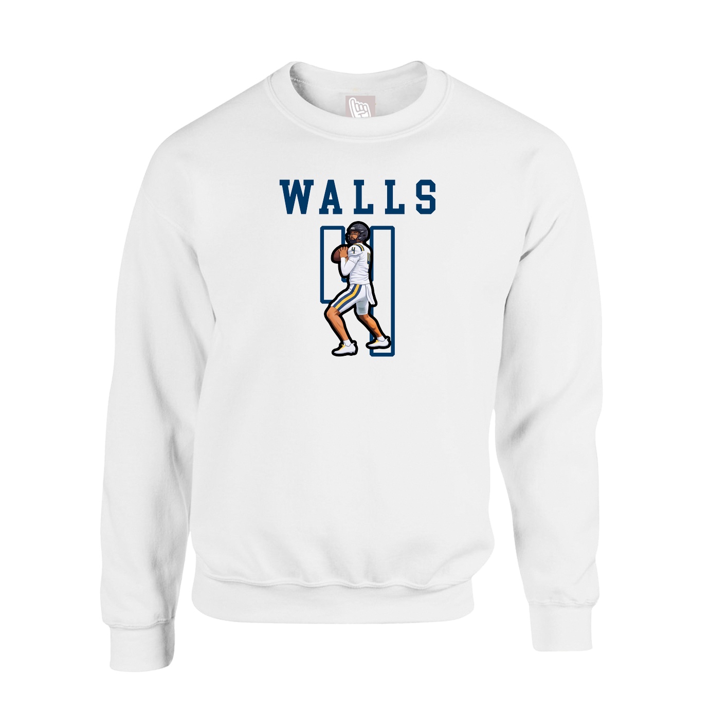Fleece Crew — Shirsey in White