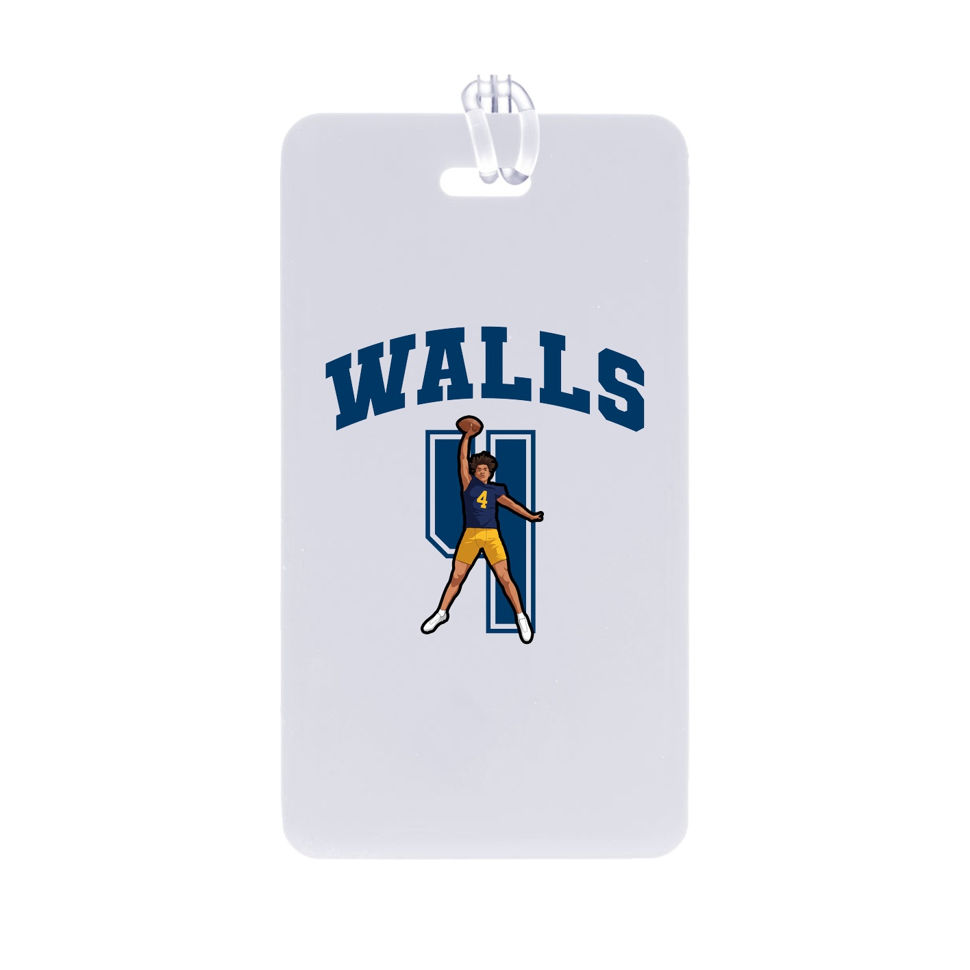 Bag Tag — Number in Classic