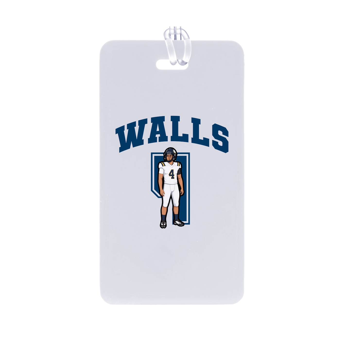 Bag Tag — Number in Classic