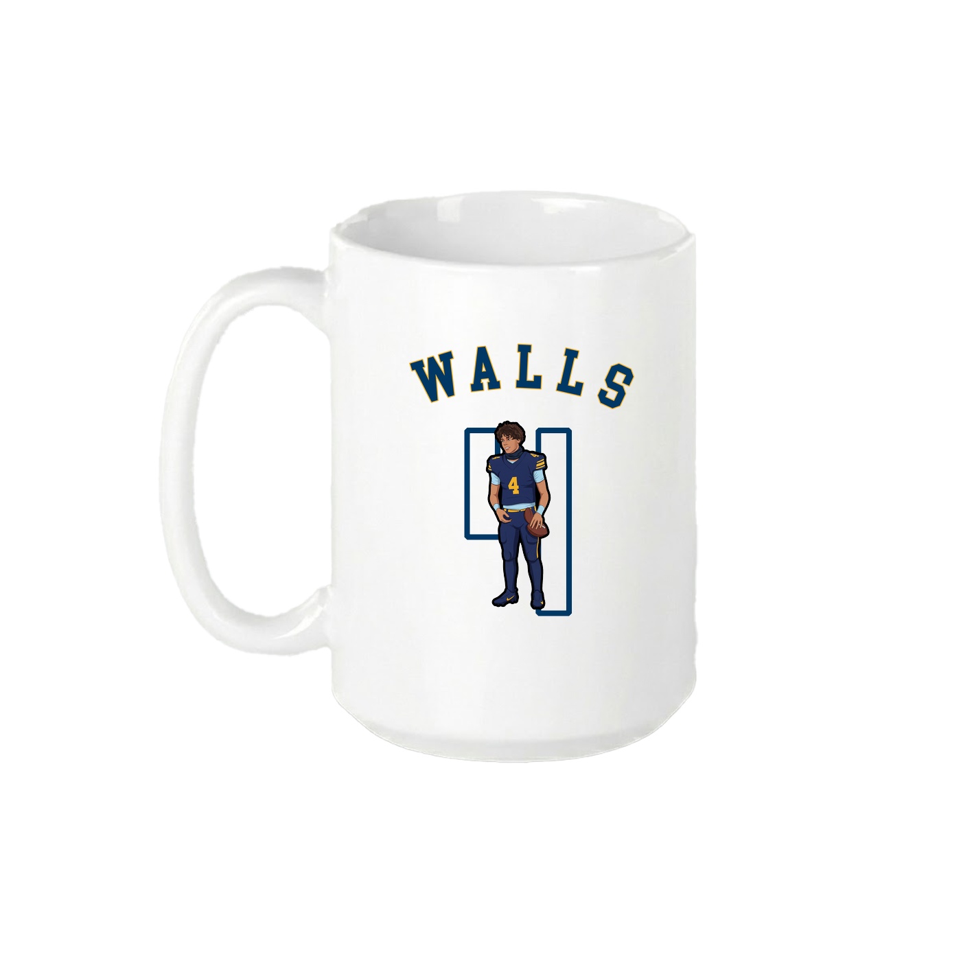 15oz Coffee Mug — Shirsey Arch in White