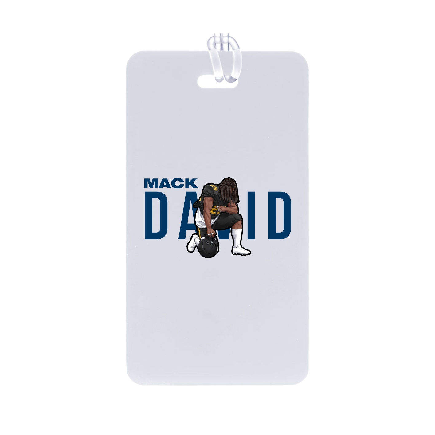 Bag Tag — Player Name in Classic