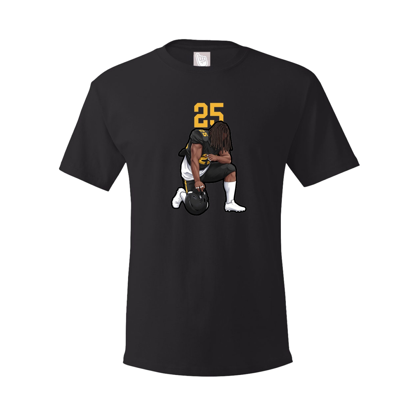 Tee — Number Top in Black