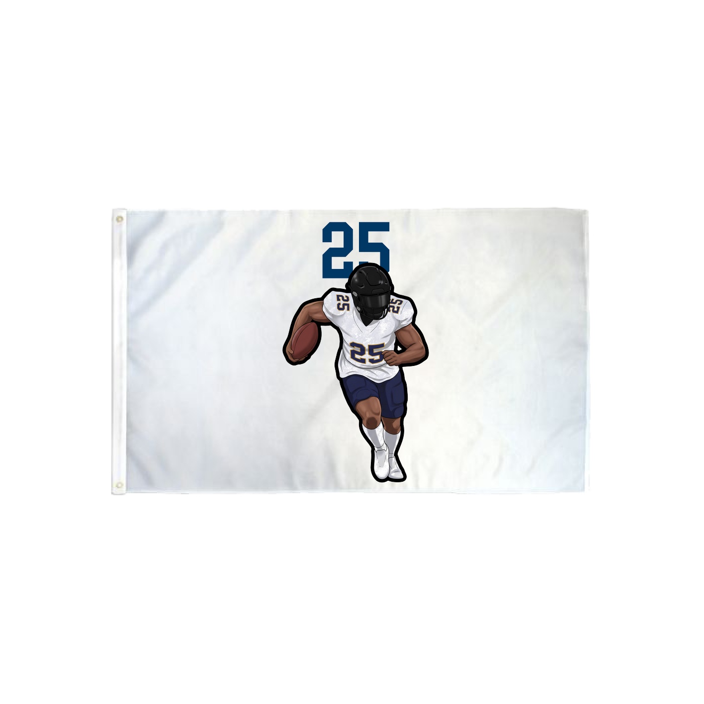 3x5 Flag — Number Top in Classic