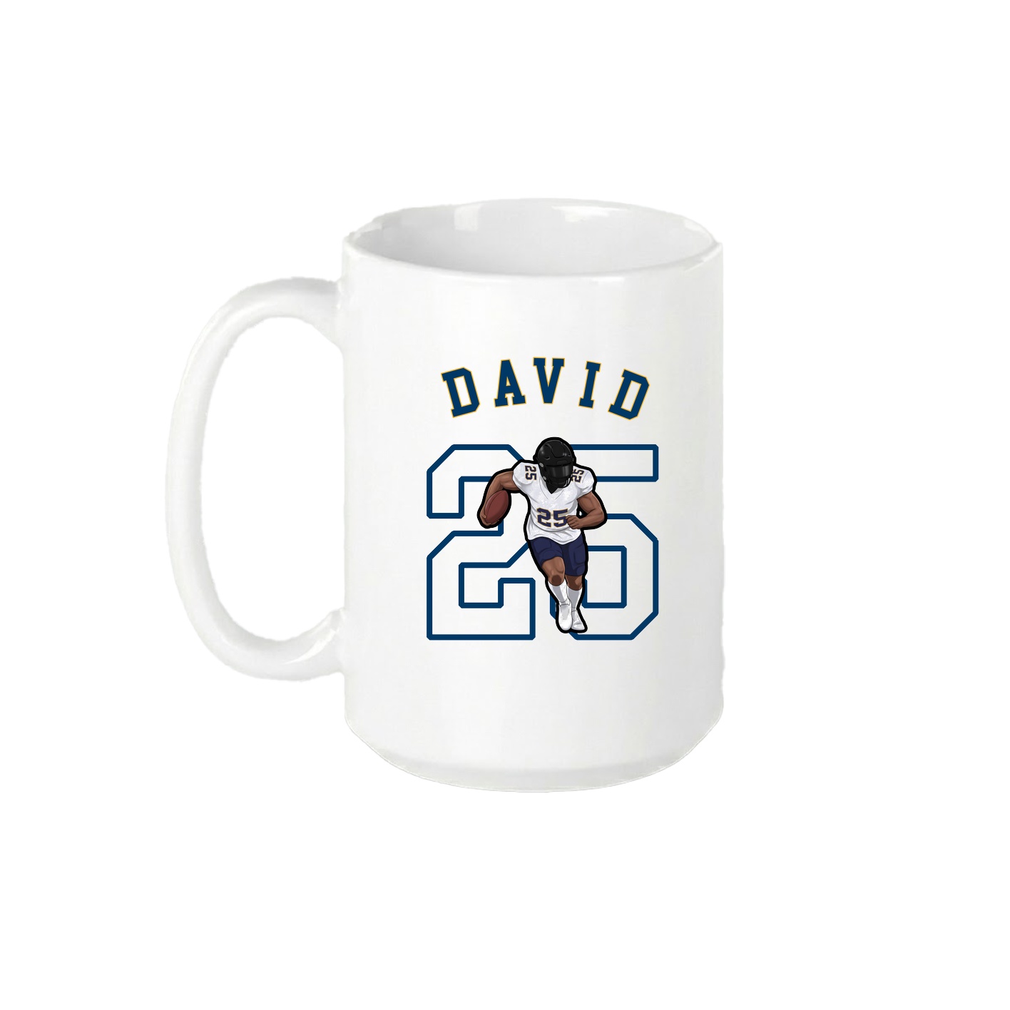 15oz Coffee Mug — Shirsey Arch in White