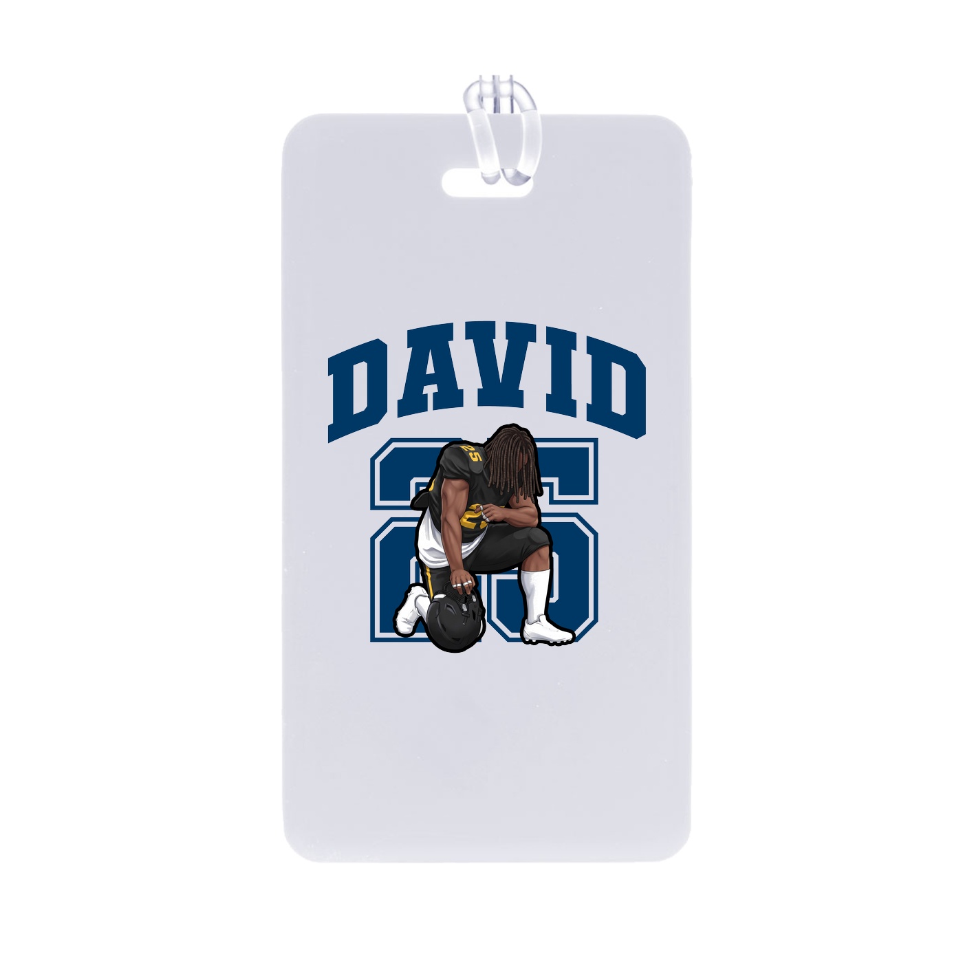 Bag Tag — Number in Classic