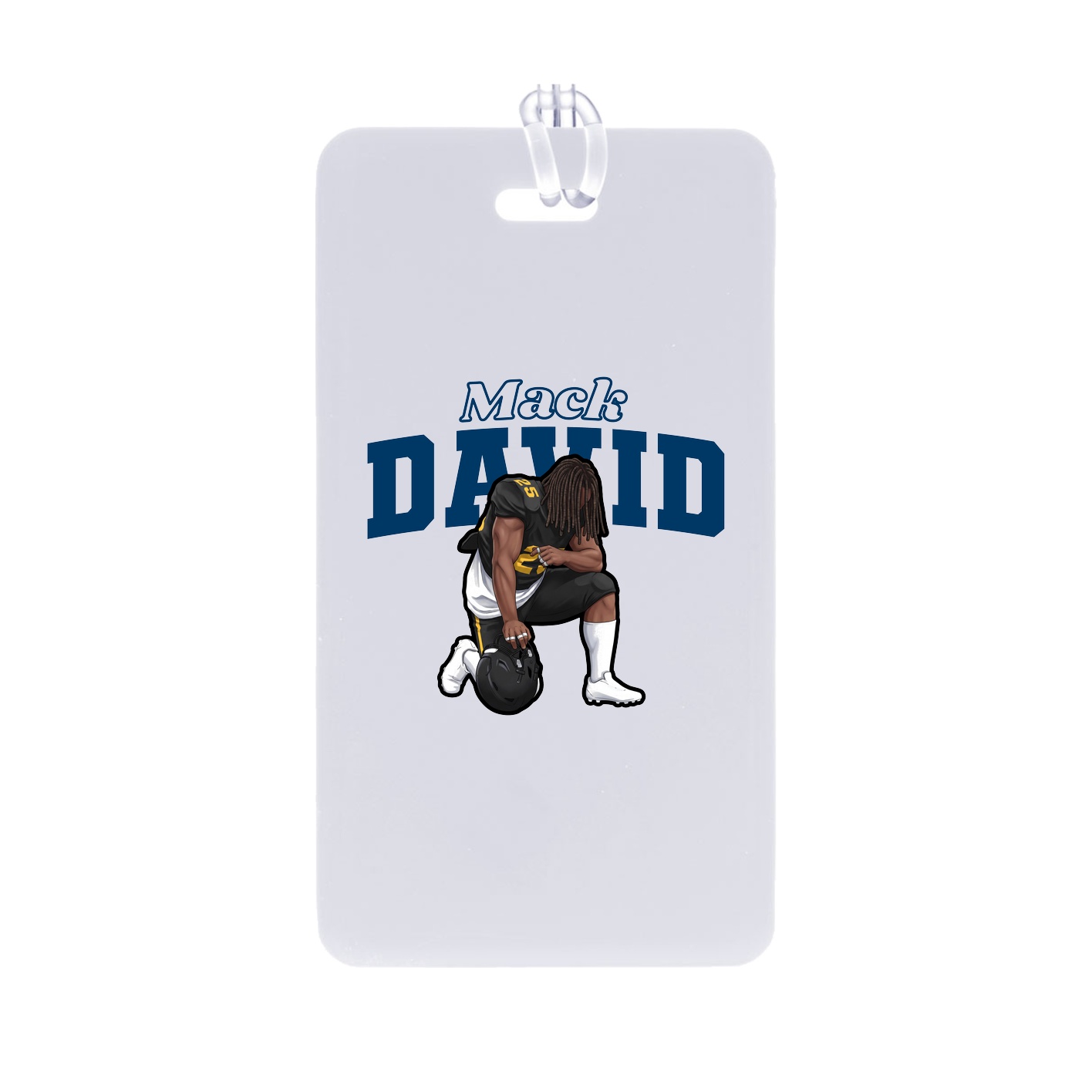 Bag Tag — Name Arch in Classic