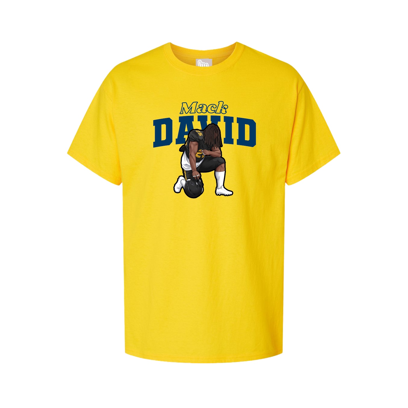 Tee — Name Arch in Gold