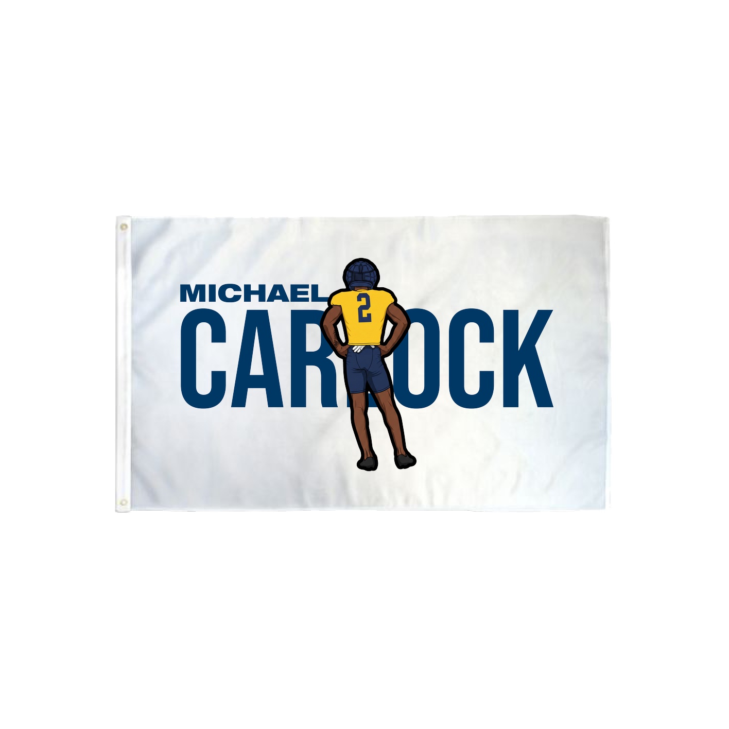3x5 Flag — Player Name in Classic