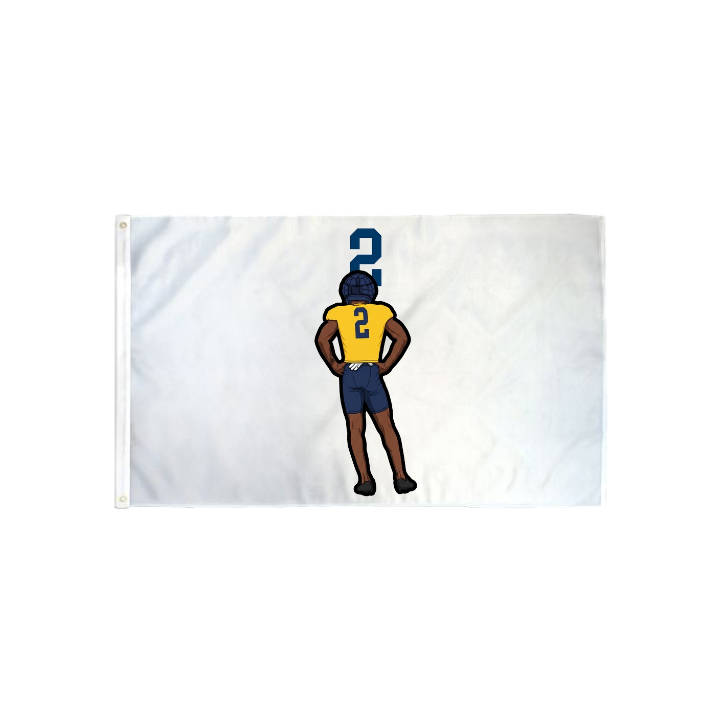 3x5 Flag — Number Top in Classic