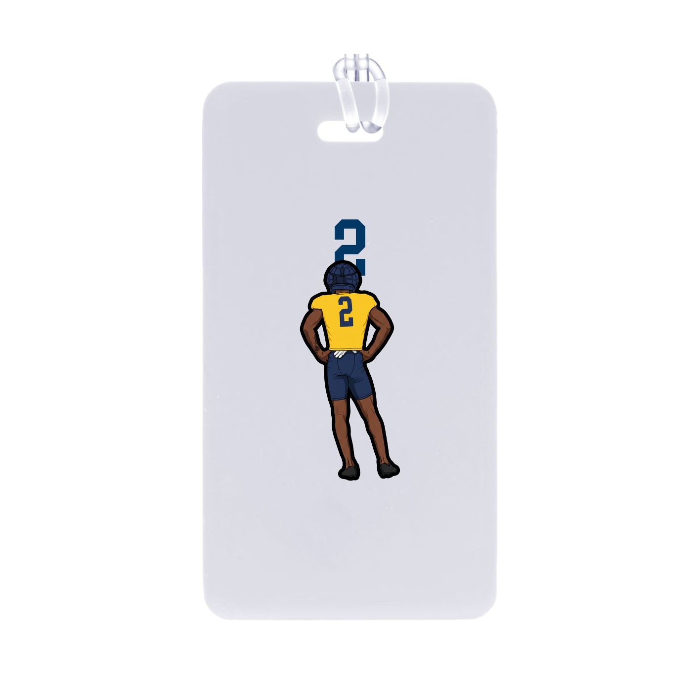 Bag Tag — Number Top in Classic