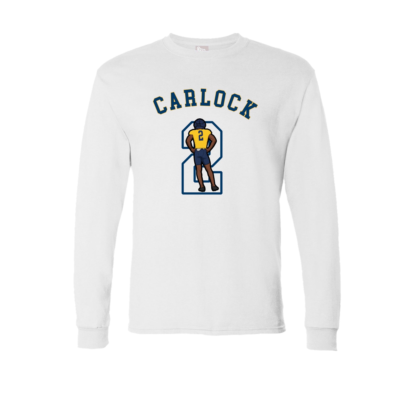 Long Sleeve Tee — Shirsey Arch in White