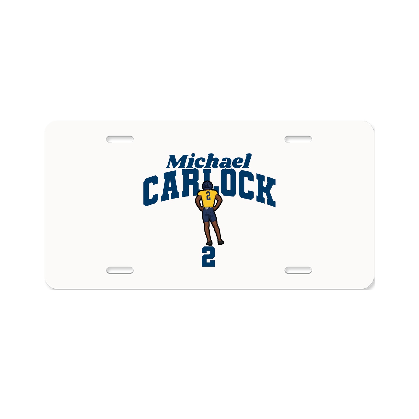 License Plate — Signature Arch in Classic