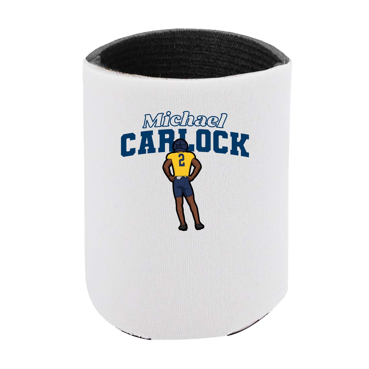 Can Holder — Name Arch in White