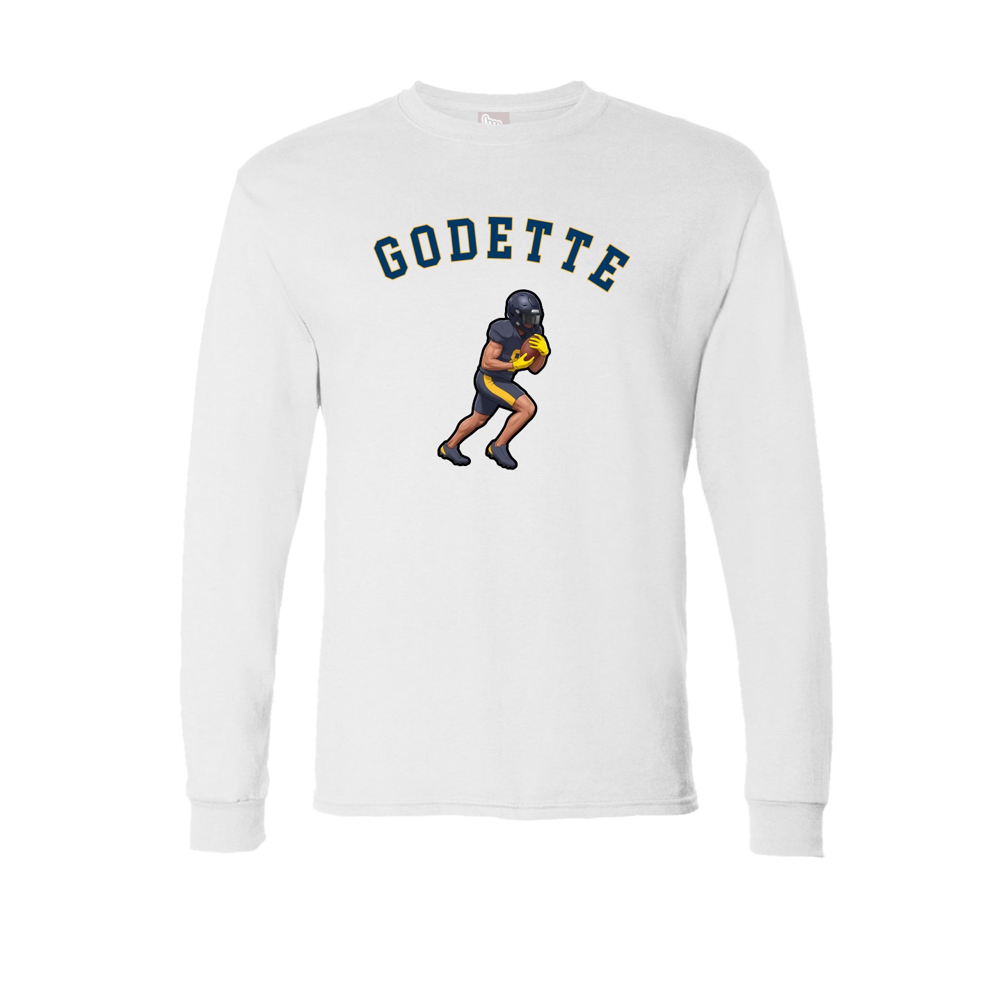 Long Sleeve Tee — Shirsey Arch in White