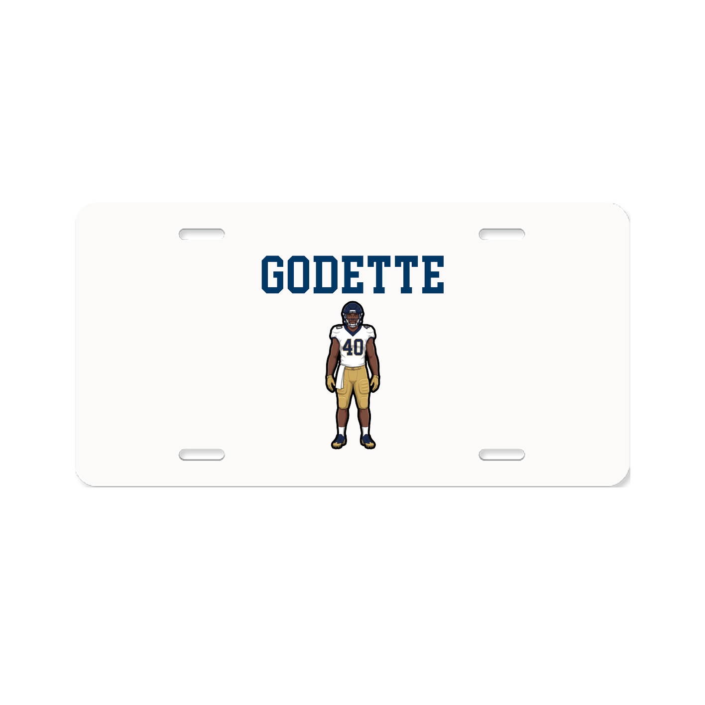 License Plate — Shirsey in Classic
