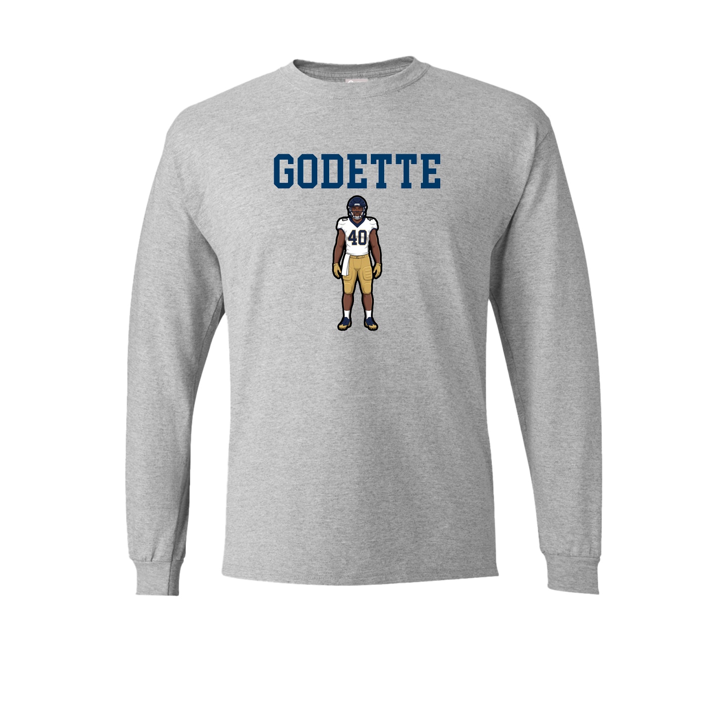 Long Sleeve Tee — Shirsey in Grey