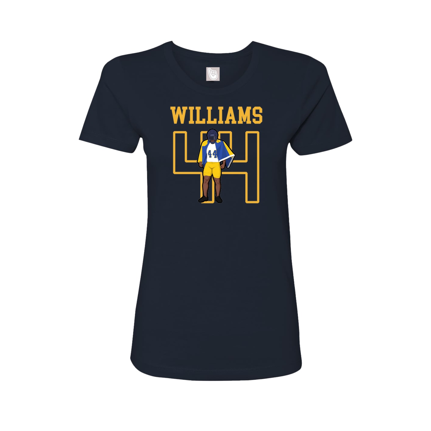 Fitted Women's Tee — Shirsey in Navy
