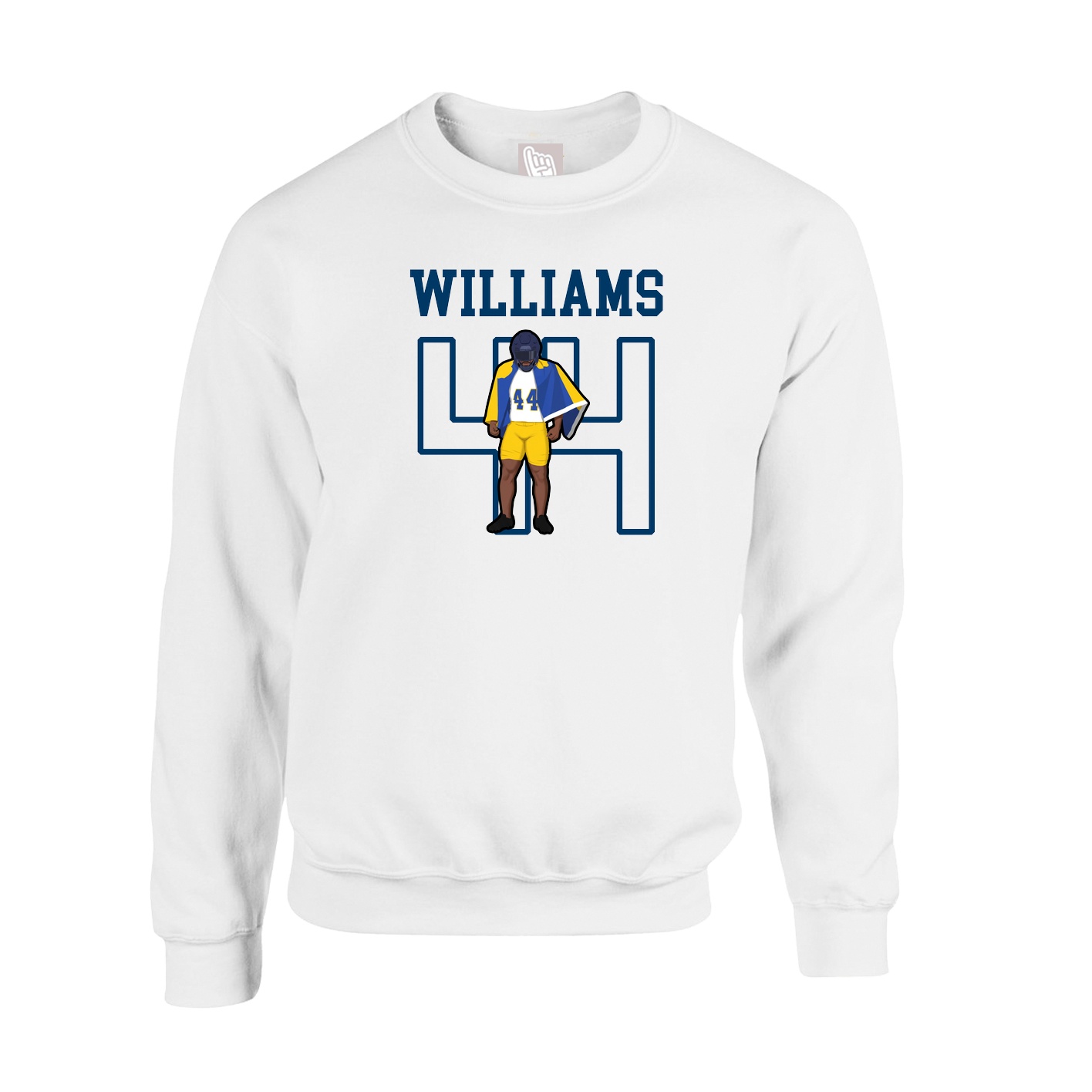 Fleece Crew — Shirsey in White
