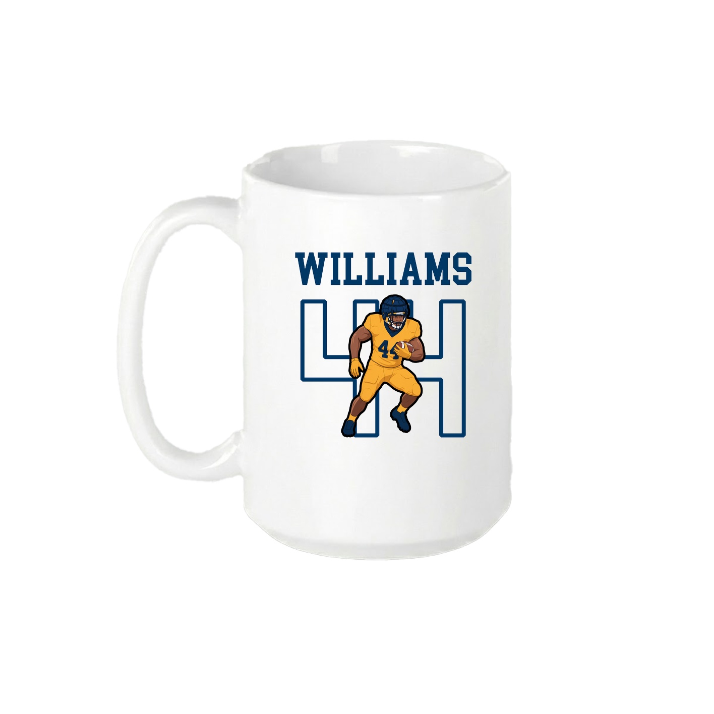 15oz Coffee Mug — Shirsey in White