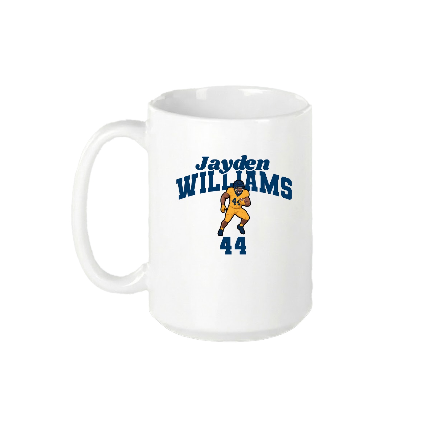 15oz Coffee Mug — Signature Arch in White