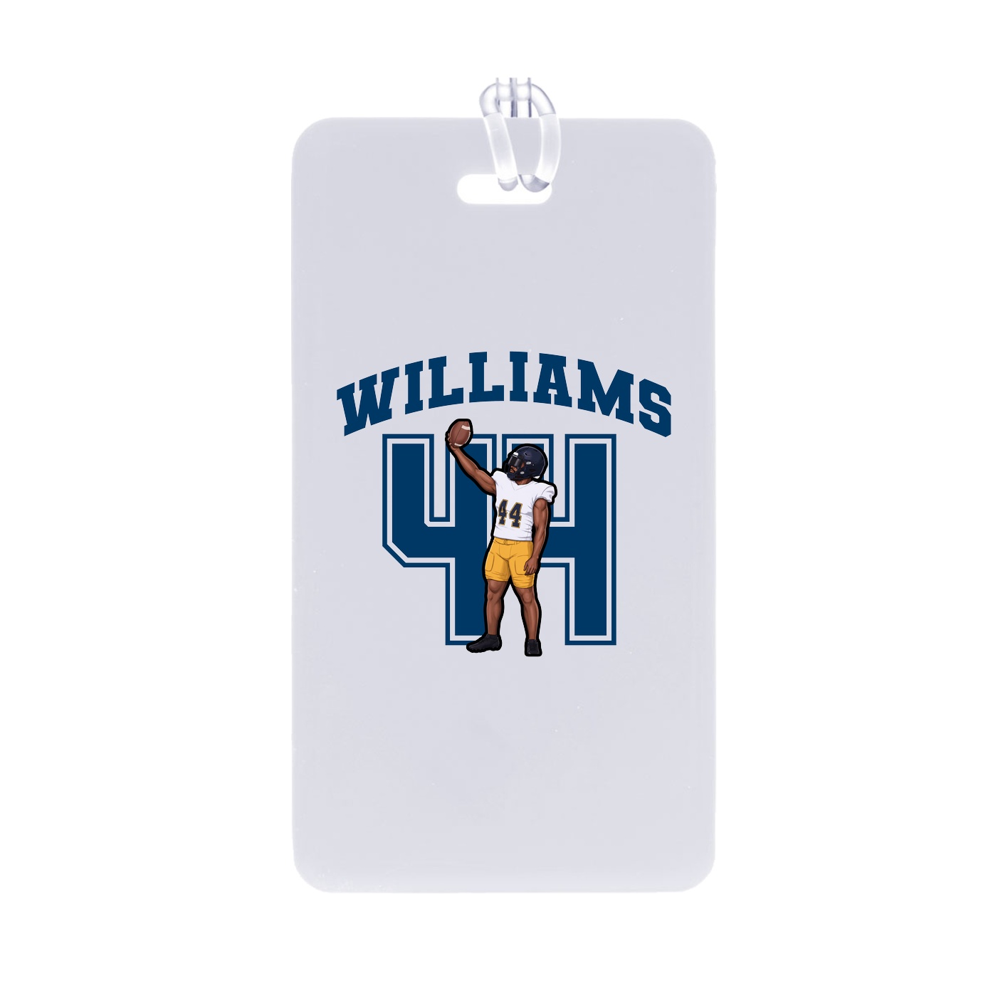 Bag Tag — Number in Classic
