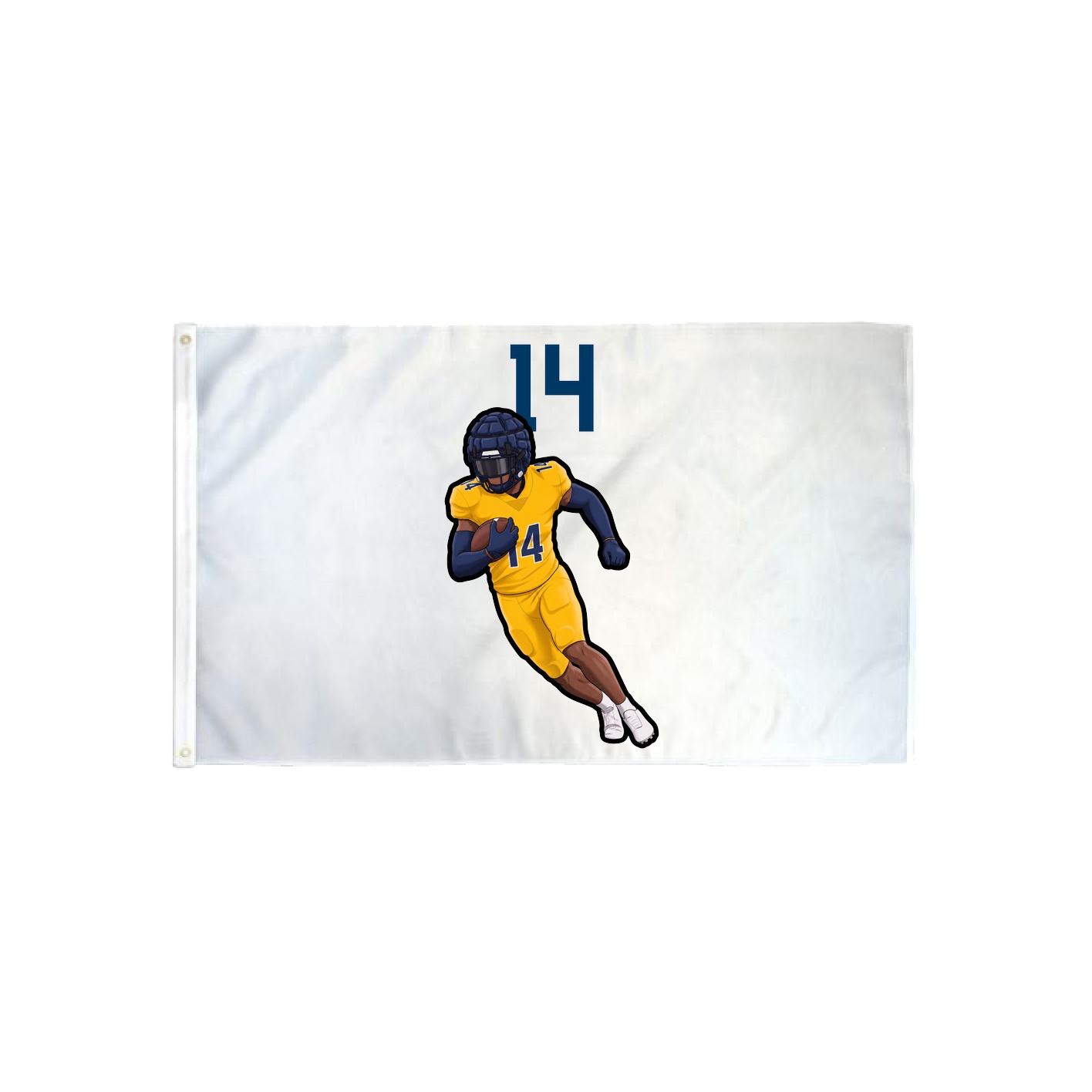 3x5 Flag — Number Top in Classic