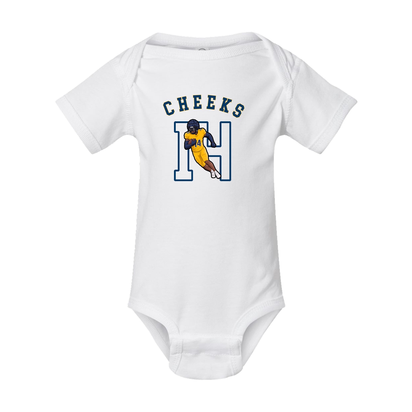 Baby Onesie — Shirsey Arch in White