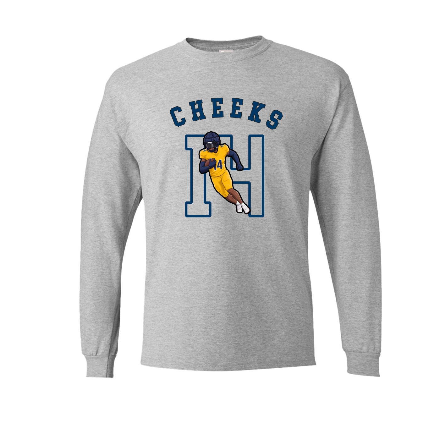 Long Sleeve Tee — Shirsey Arch in Grey