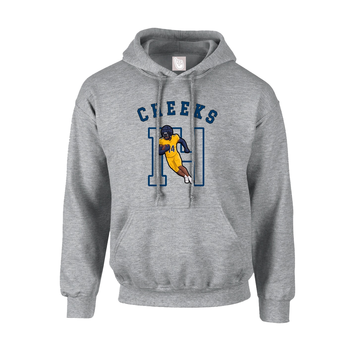 Youth Hoodie — Shirsey Arch in Grey