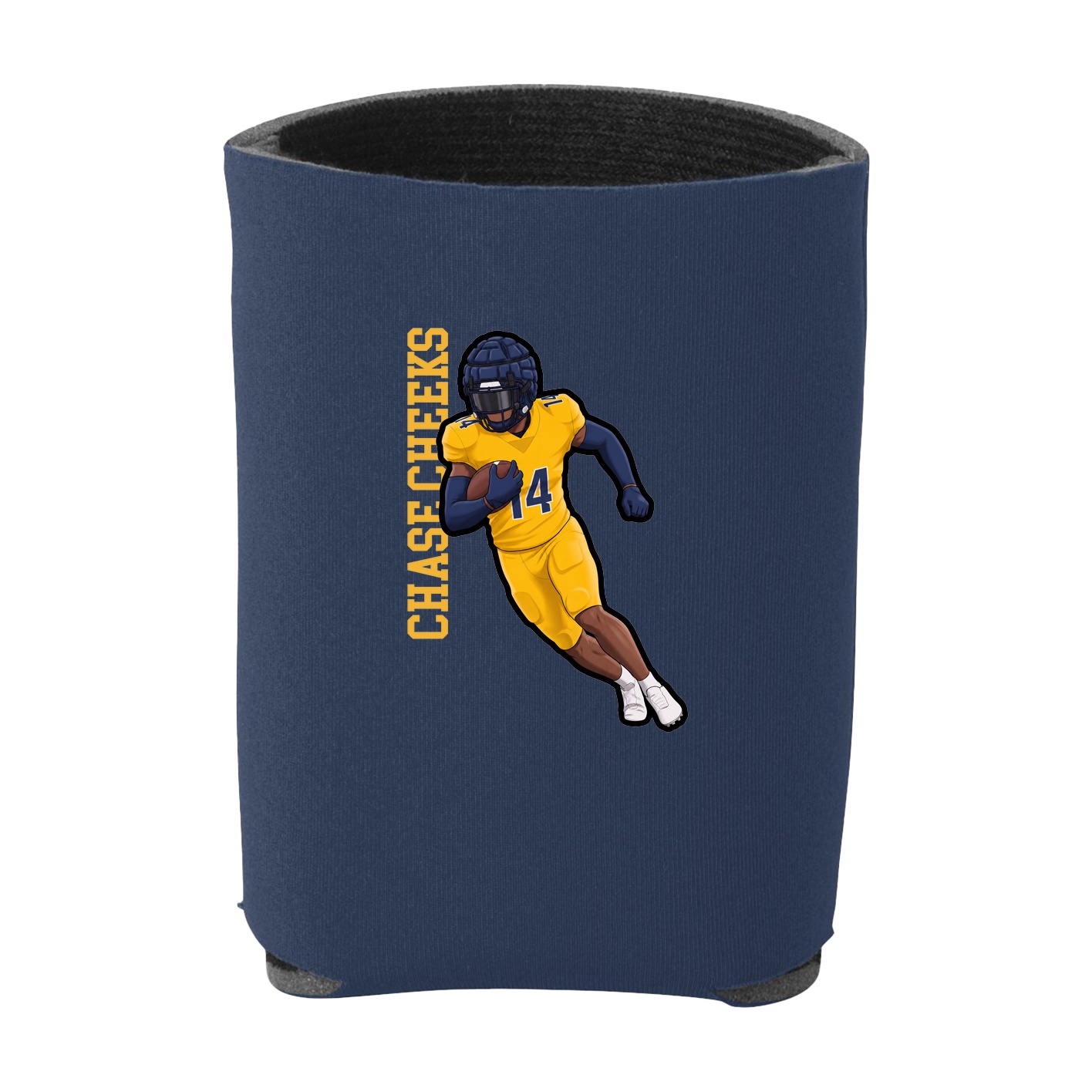 Can Holder — Name Vertical in Navy