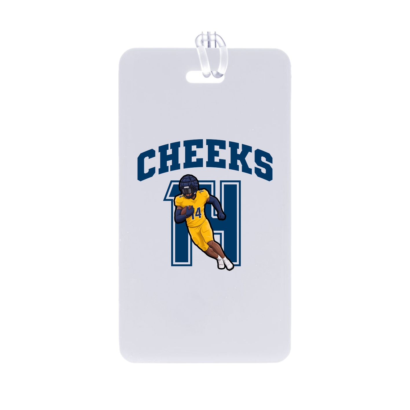 Bag Tag — Number in Classic