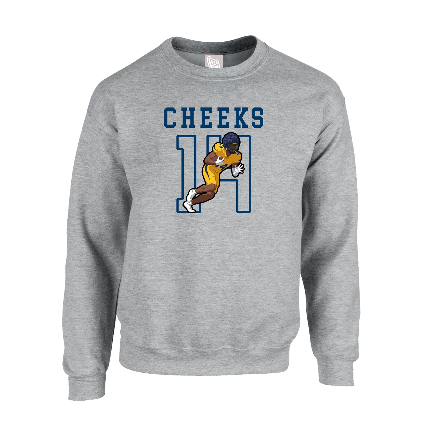 Fleece Crew — Shirsey in Grey