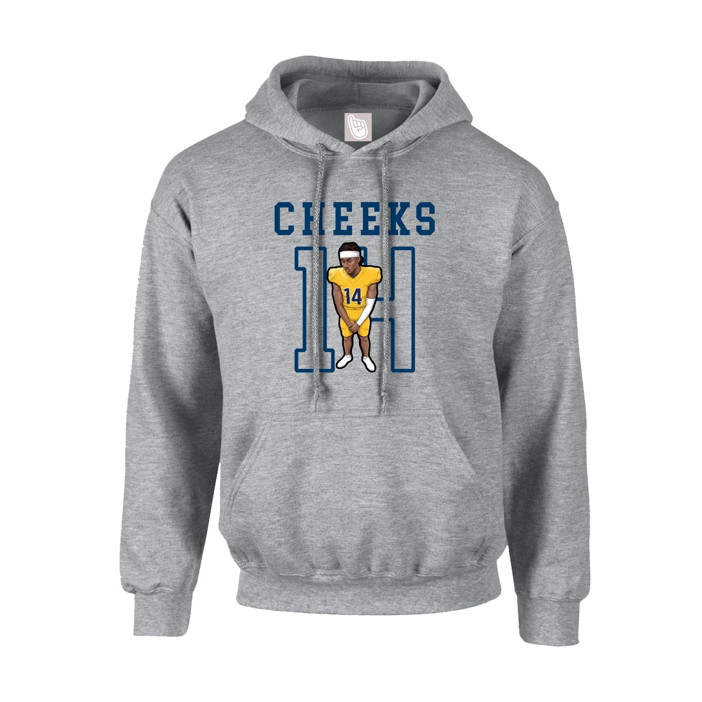 Hoodie — Shirsey in Grey