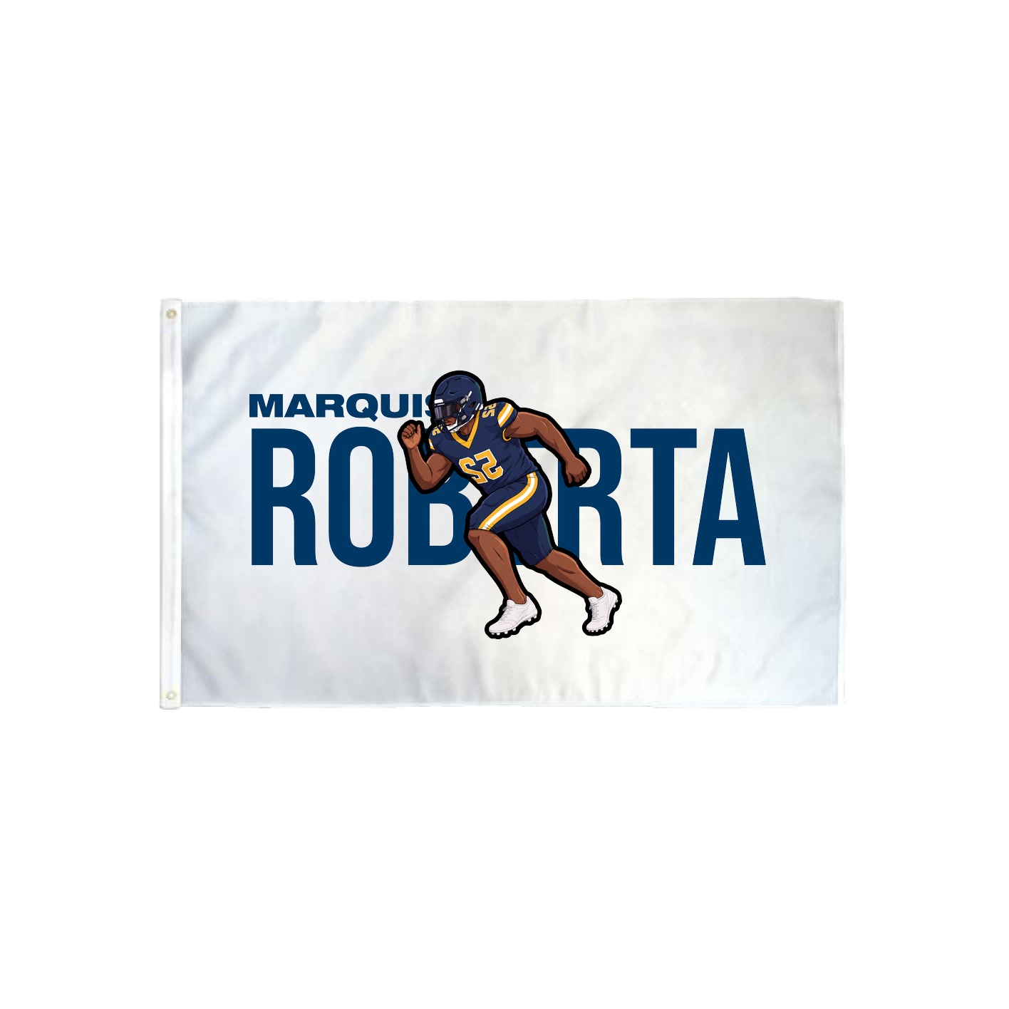 3x5 Flag — Player Name in Classic
