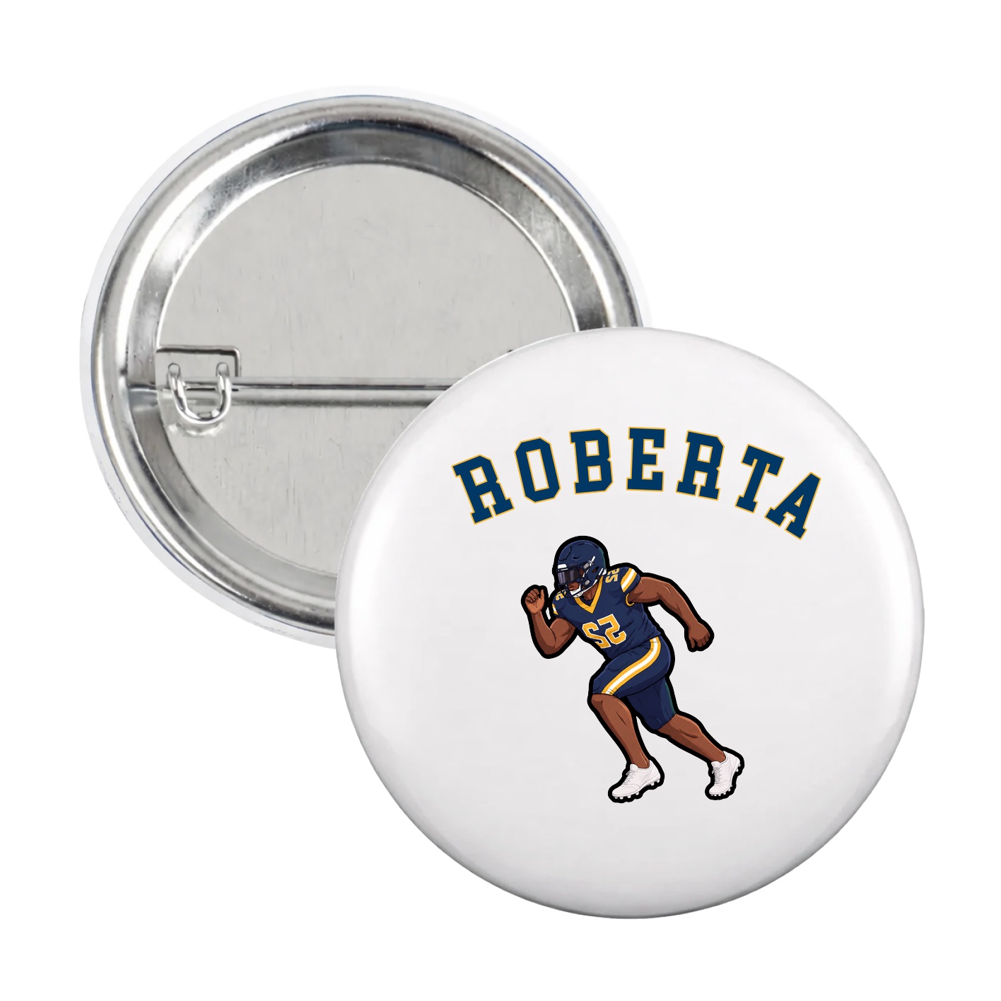 Game Day Button — Shirsey Arch in White