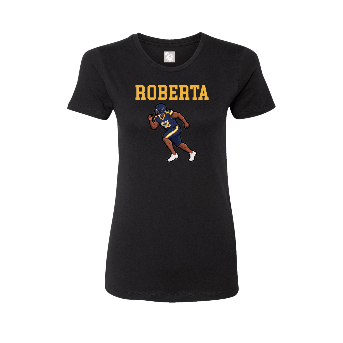 Fitted Women's Tee — Shirsey in Black