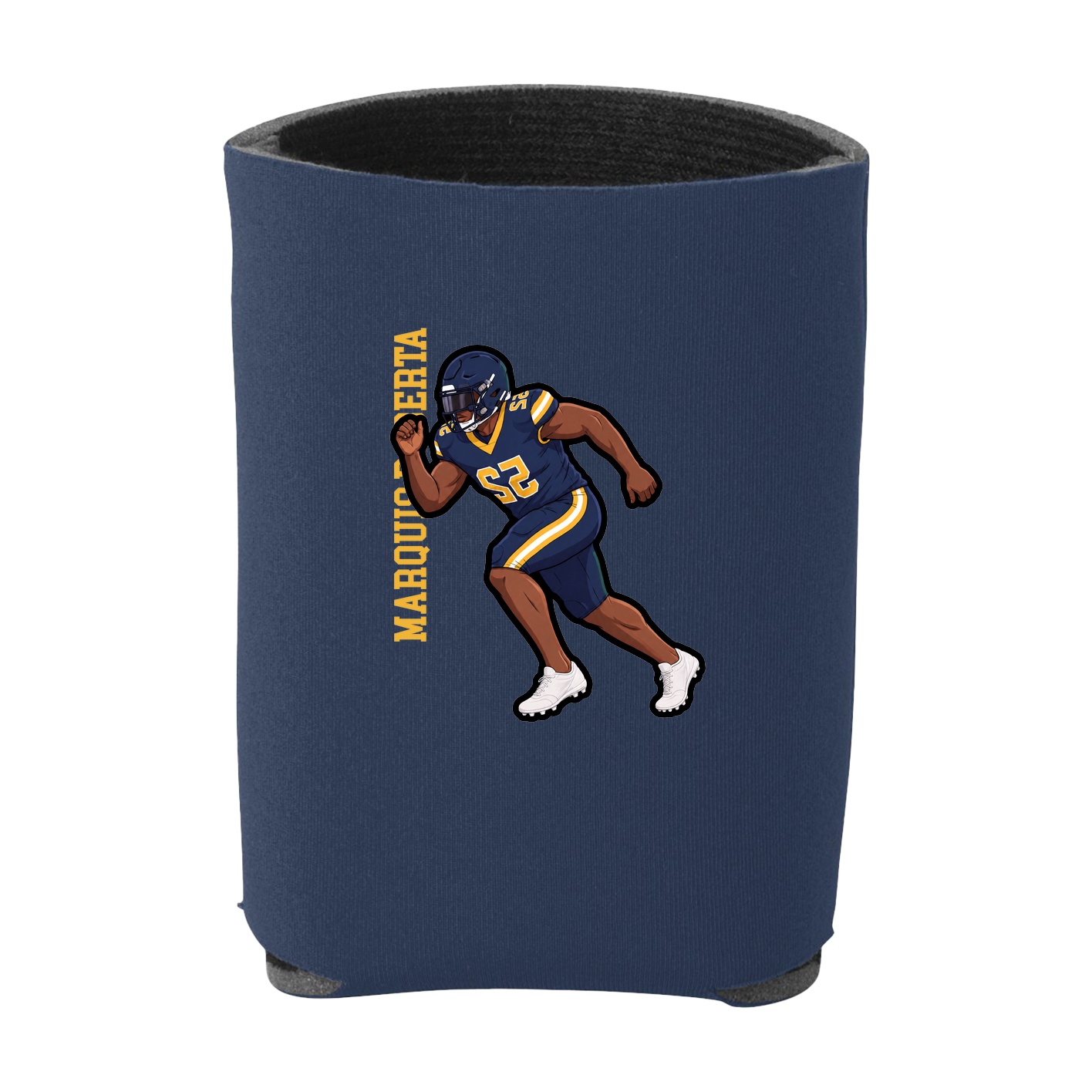 Can Holder — Name Vertical in Navy