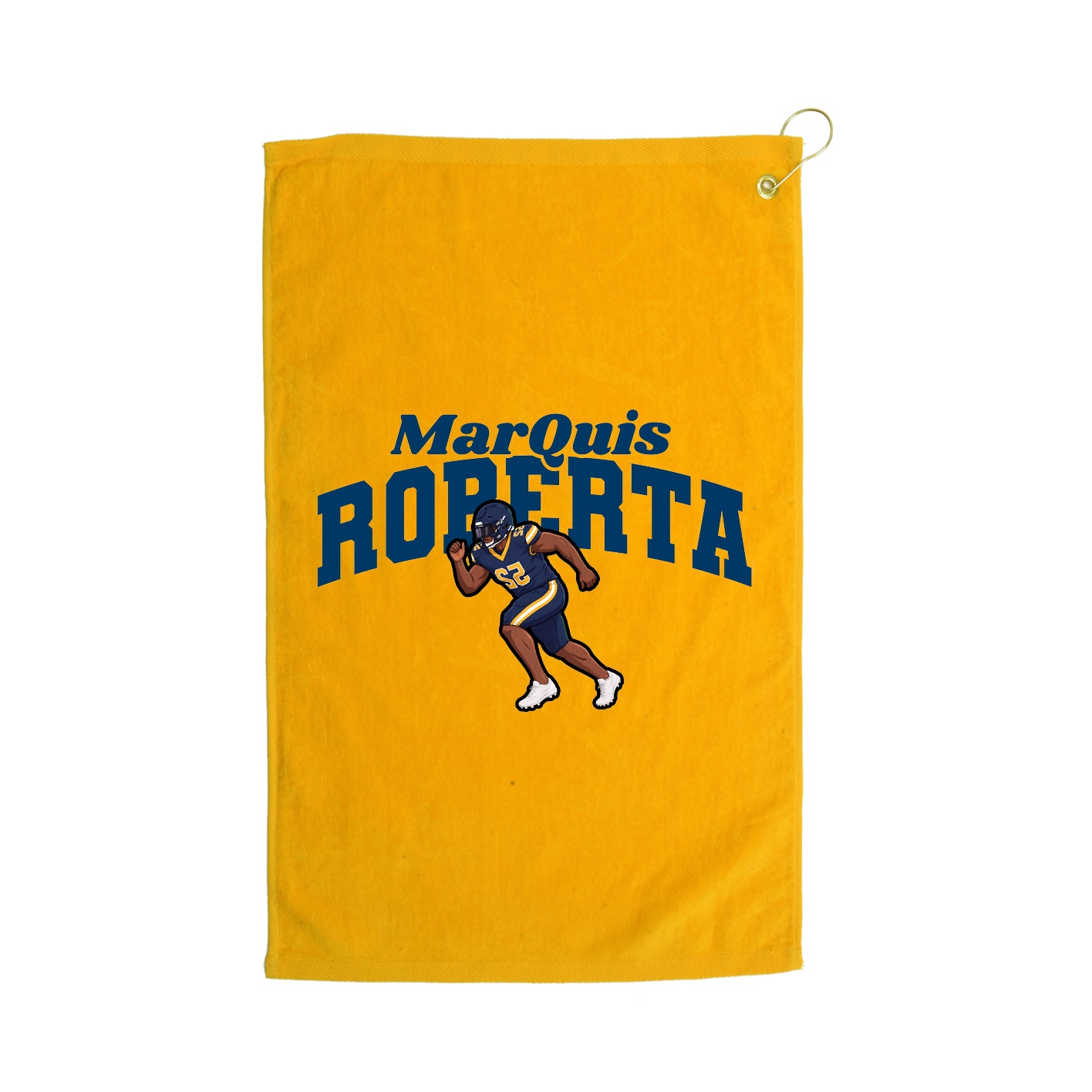 Golf Towel — Signature Arch in Gold