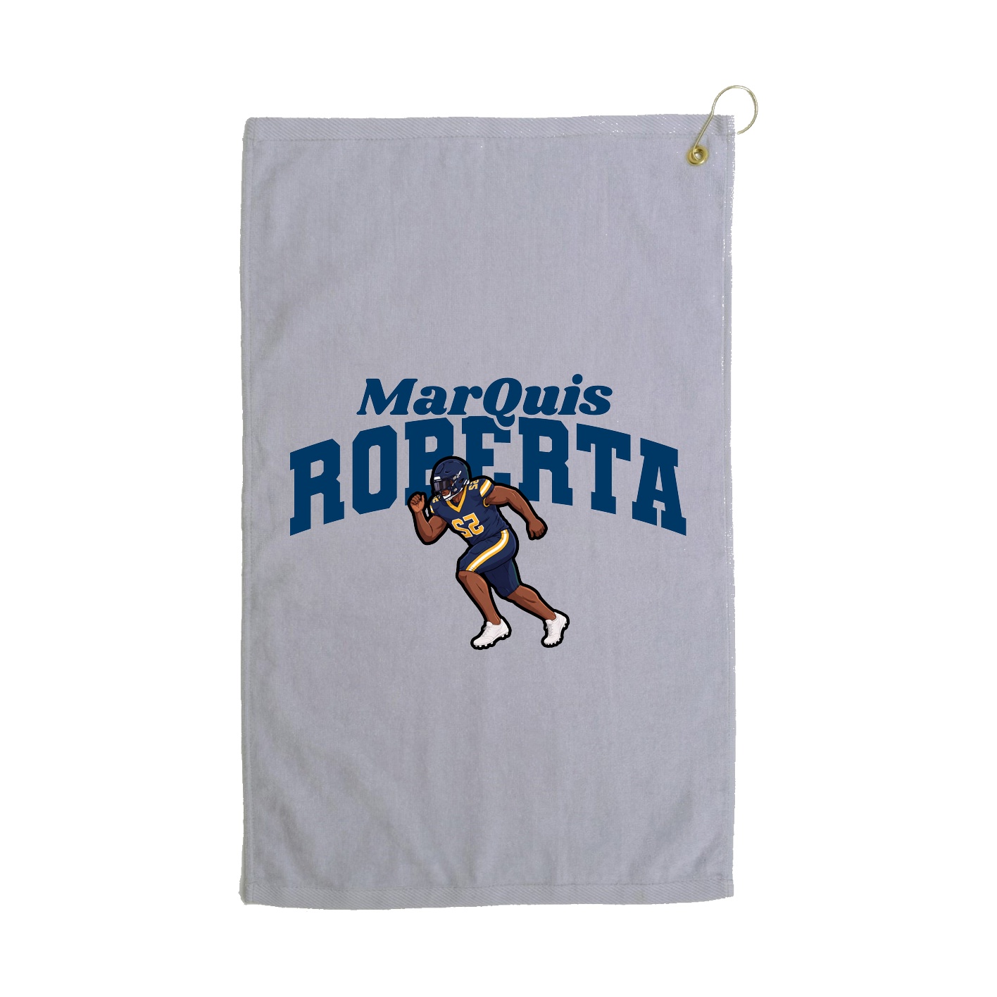 Golf Towel — Signature Arch in Grey