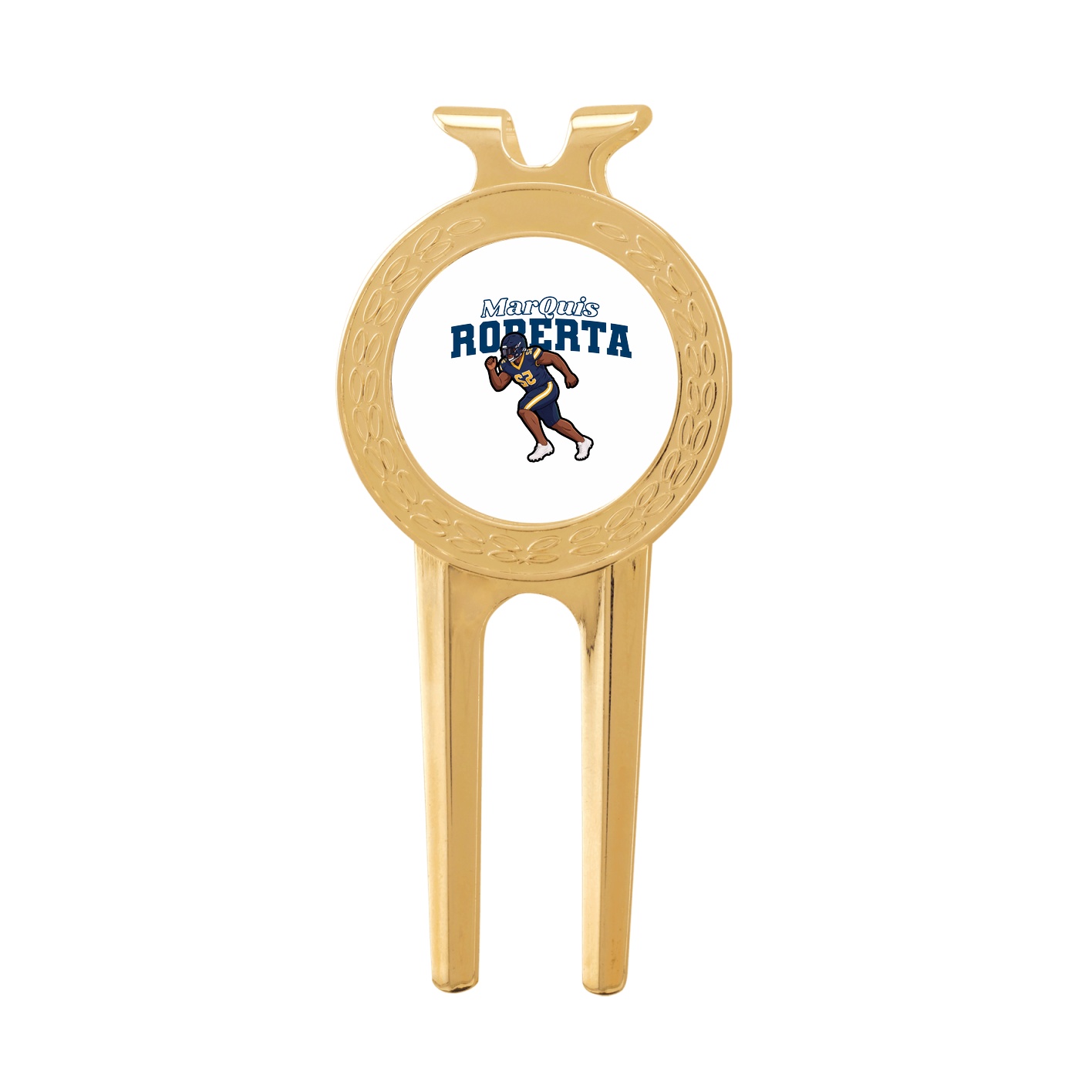 Divot Tool with Ball Marker — Name Arch in Classic