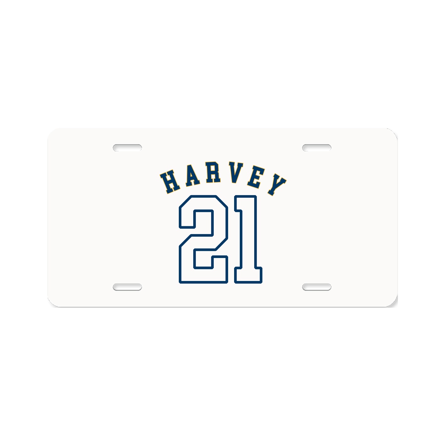 License Plate — Shirsey Arch in Classic