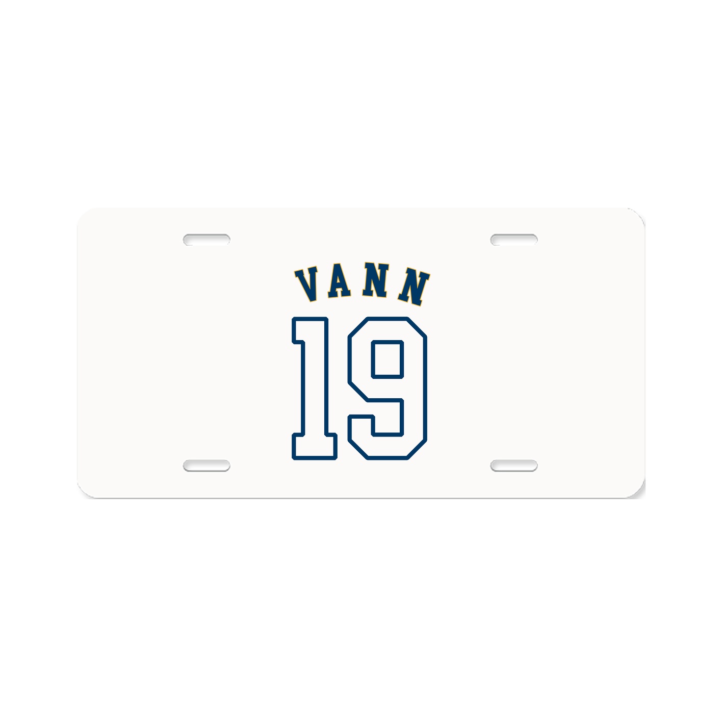 License Plate — Shirsey Arch in Classic
