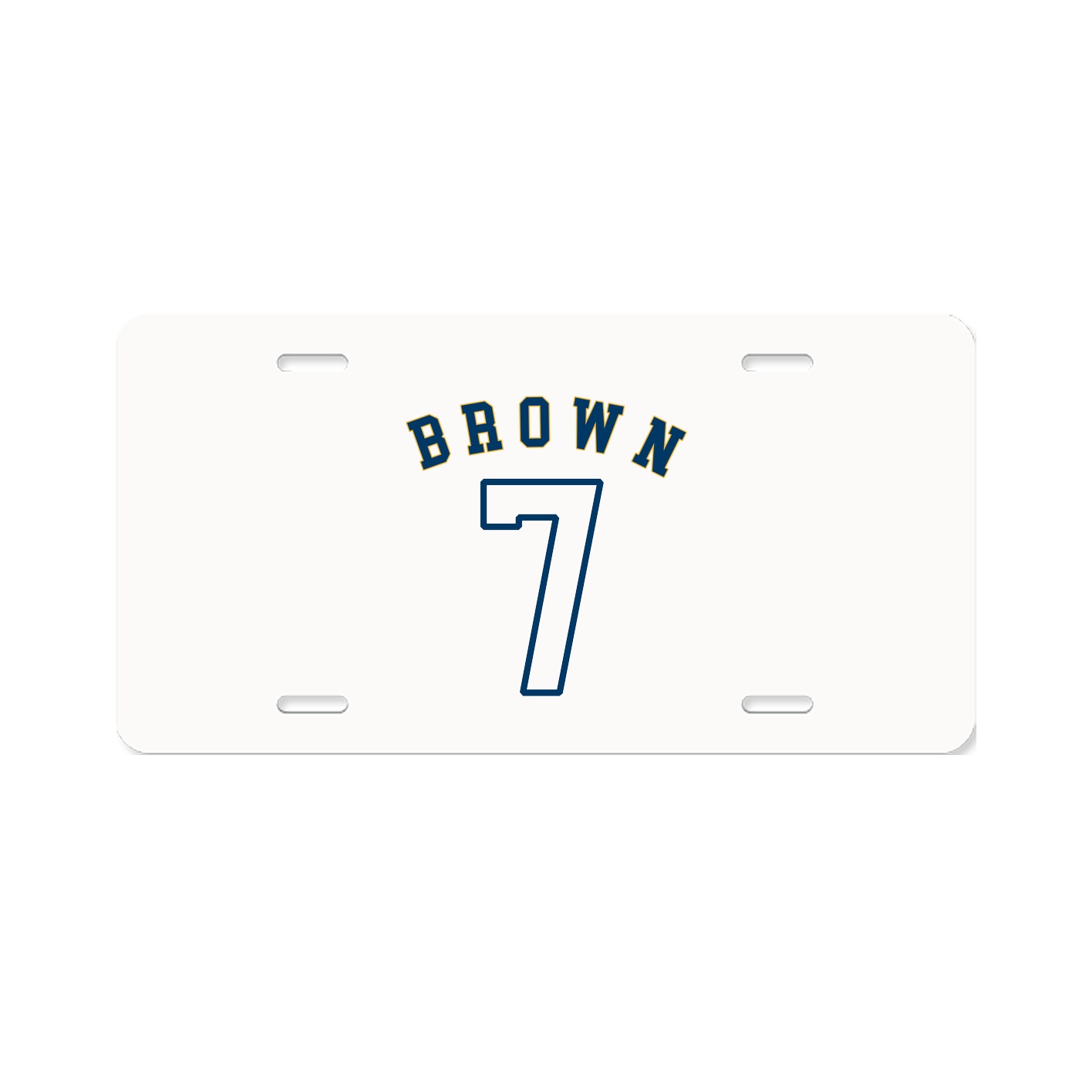 License Plate — Shirsey Arch in Classic