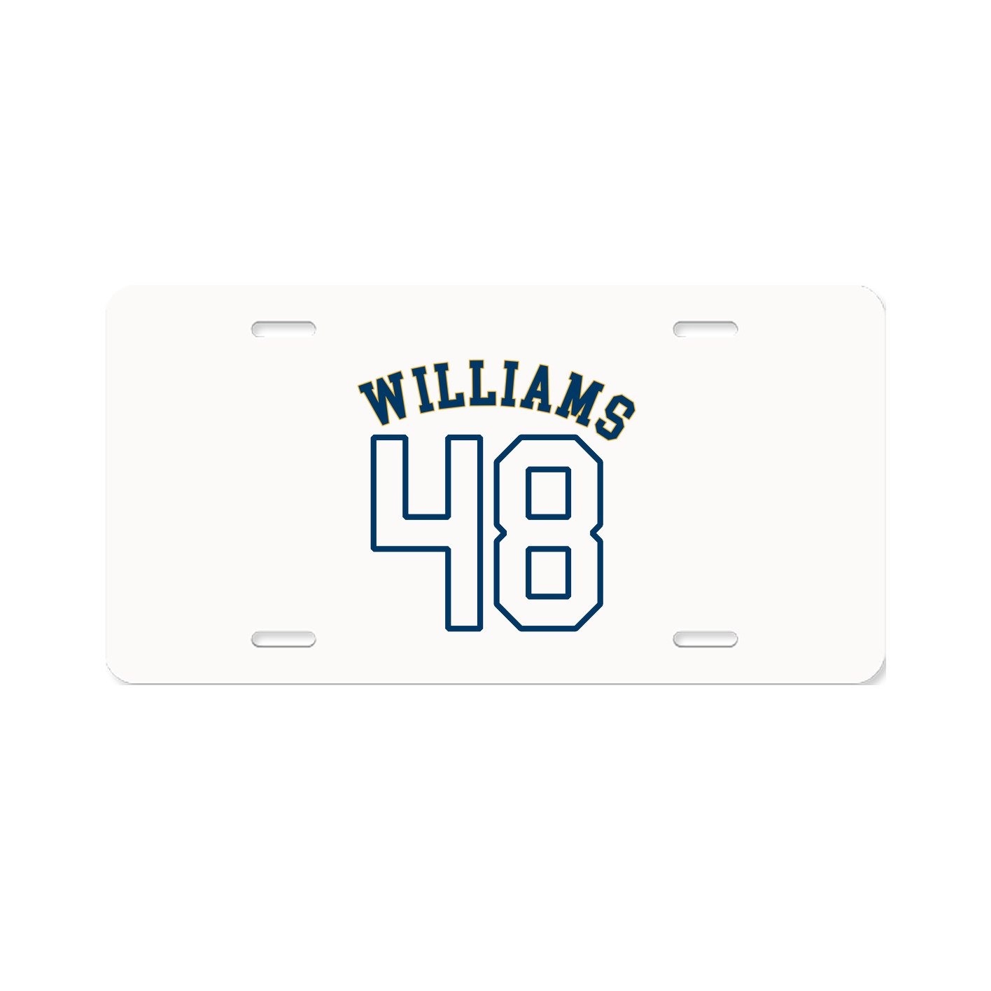 License Plate — Shirsey Arch in Classic