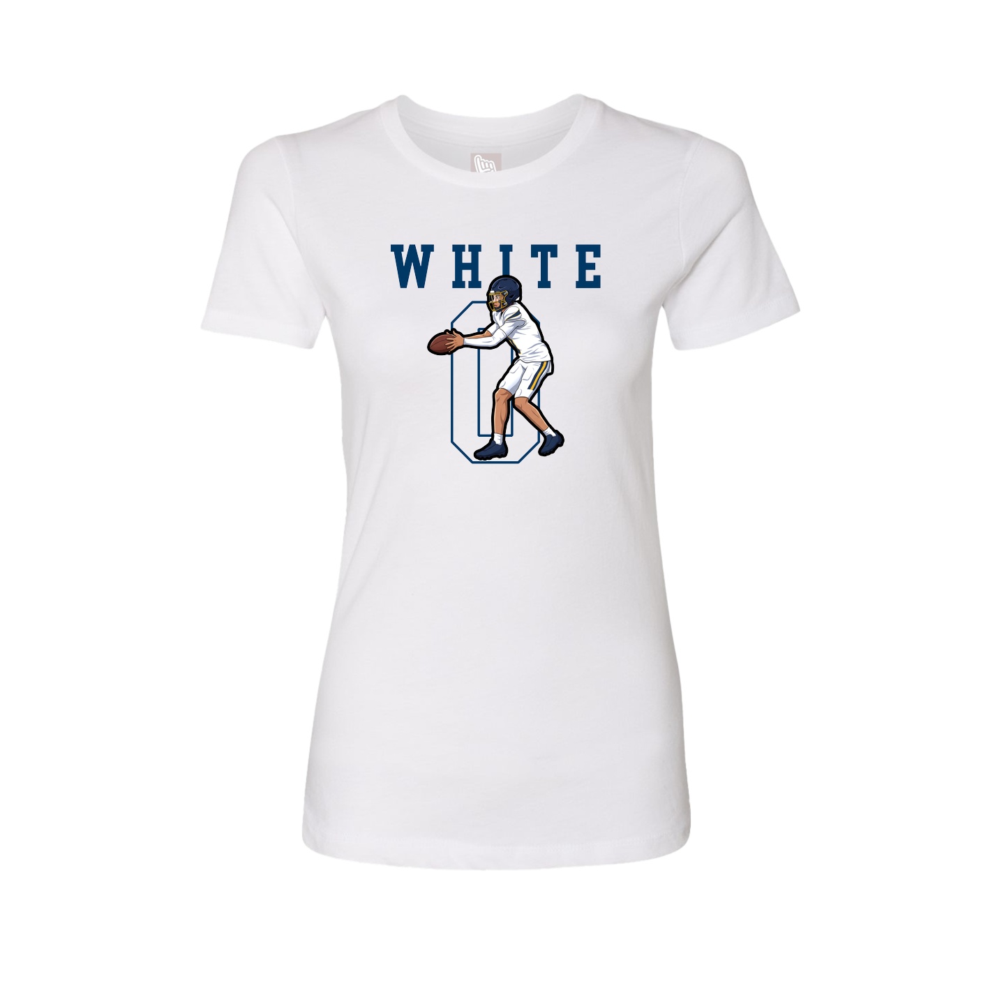 Fitted Women's Tee — Shirsey in White
