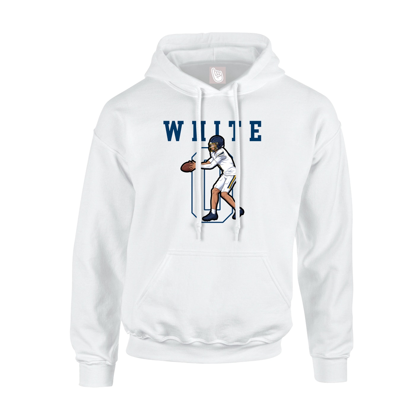 Youth Hoodie — Shirsey in White