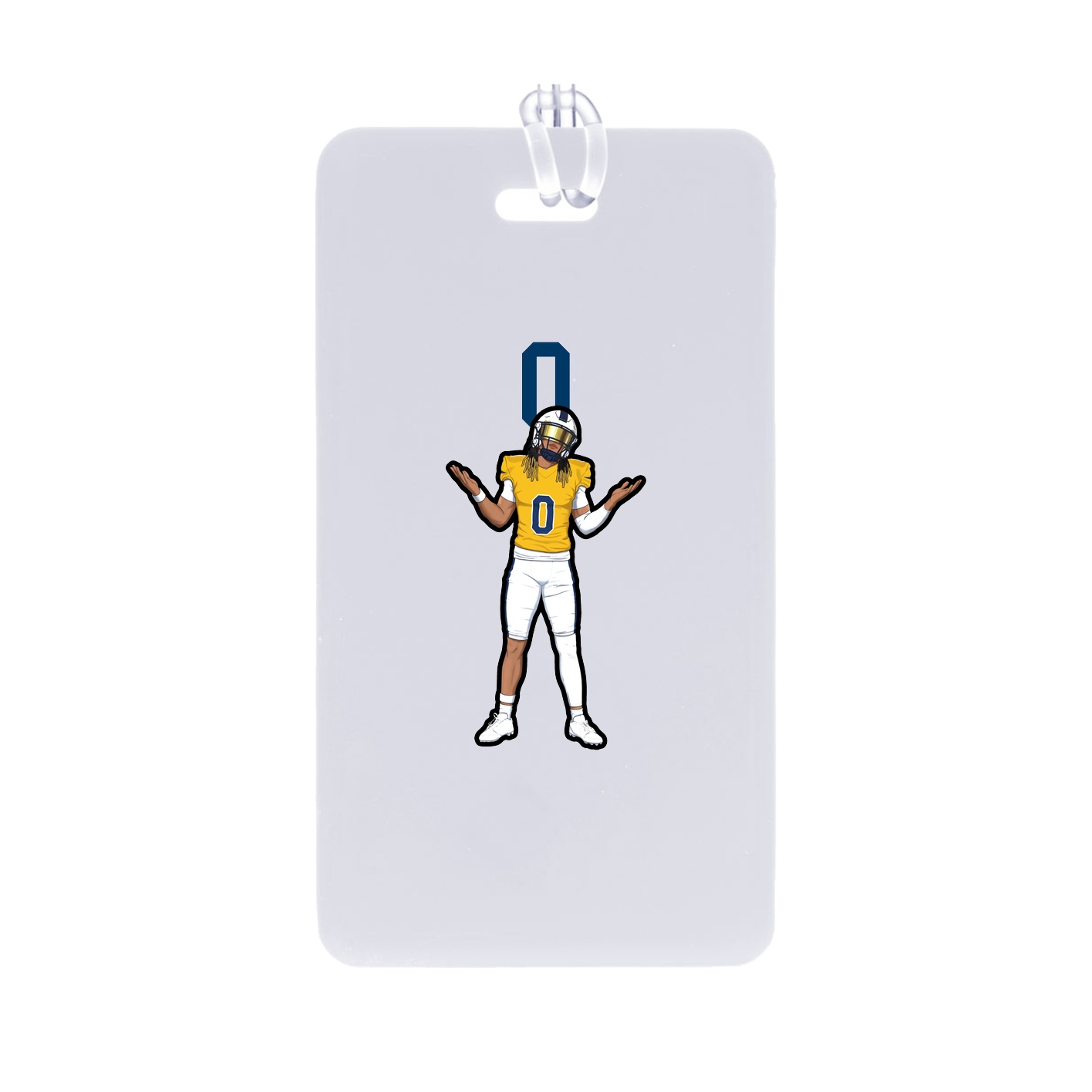 Bag Tag — Number Top in Classic